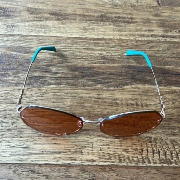 Emilio Pucci 61mm Square Sunglasses Shiny Rose Gold / Roviex W/ Case New NWT main image 4